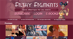 Desktop Screenshot of filthyfigments.com